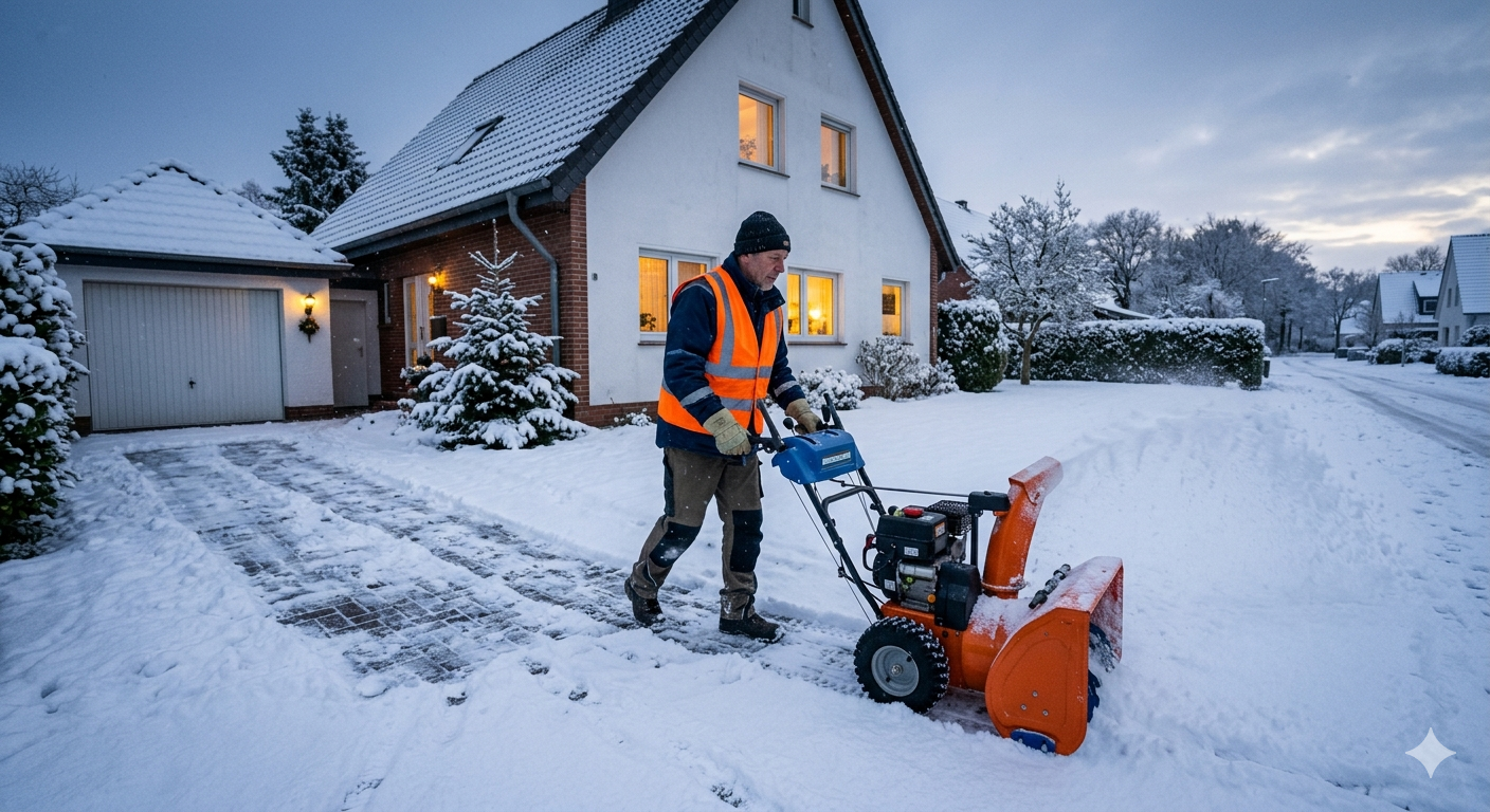 Winterdienst Schneeräumung Steinhagen – Kowert Gartengestaltung